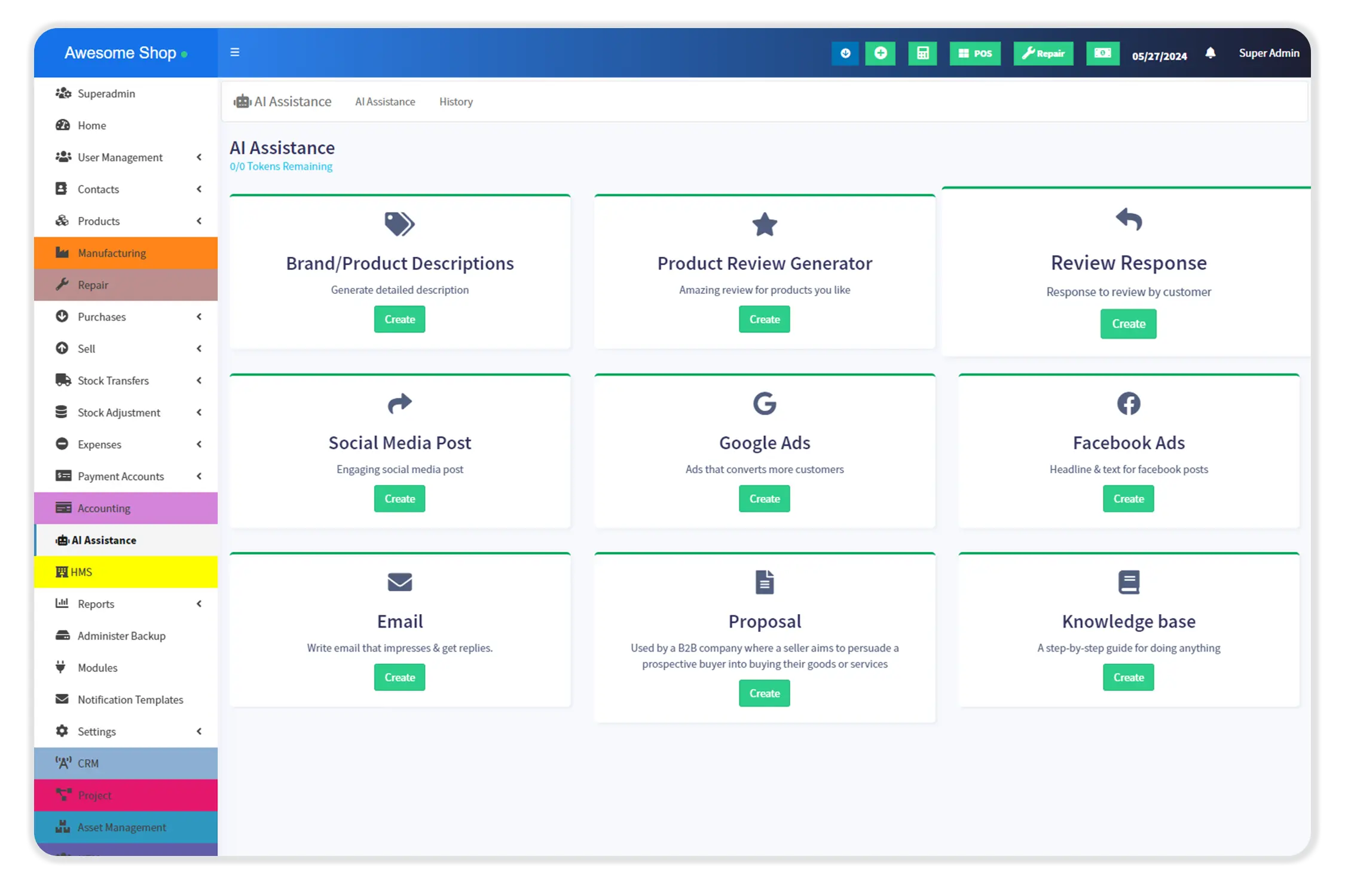 AI Assistance Module